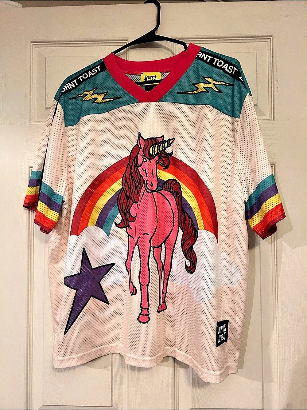 Burnt Toast Dream Team Varsity Jersey- S/M